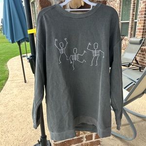 Olive Lynn Designs Skelton Crewneck!